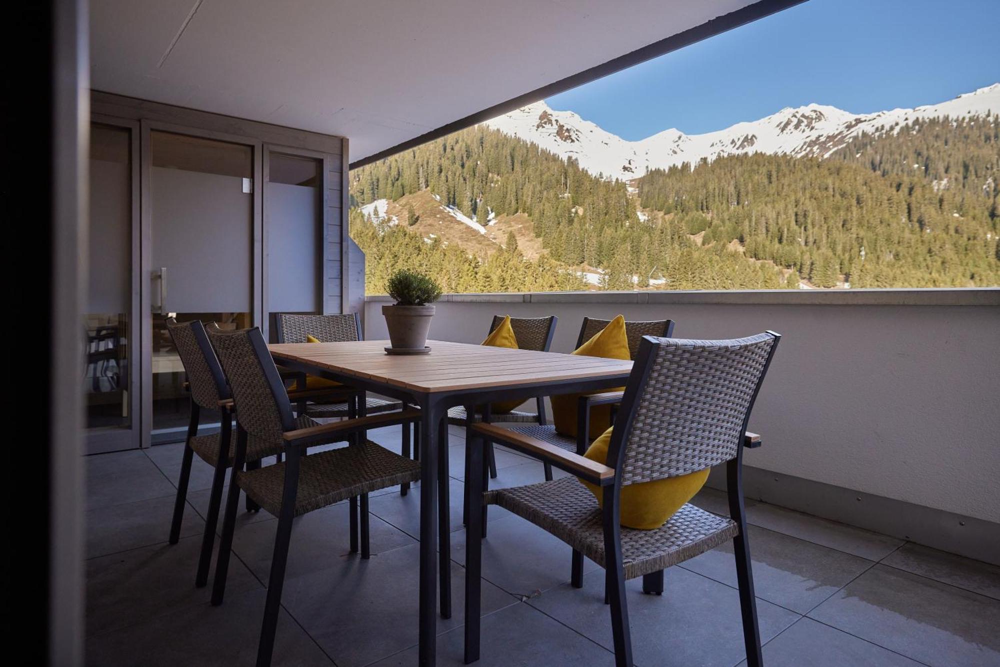 Belvedere - Alpin-Resort Montafon Haus 3 By Pferd Auf Wolke Gargellen Buitenkant foto