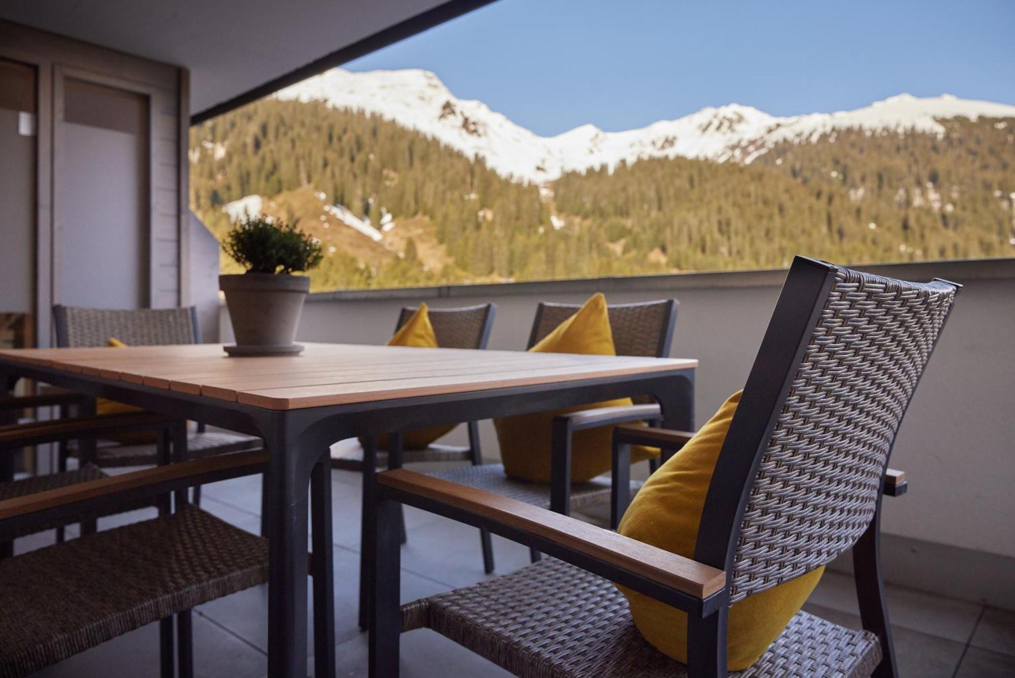 Belvedere - Alpin-Resort Montafon Haus 3 By Pferd Auf Wolke Gargellen Buitenkant foto