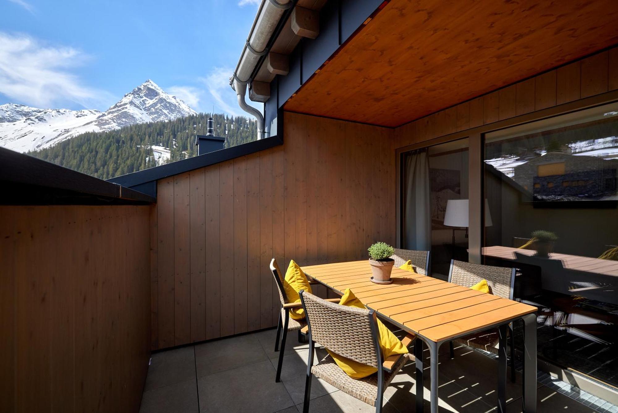 Belvedere - Alpin-Resort Montafon Haus 3 By Pferd Auf Wolke Gargellen Buitenkant foto