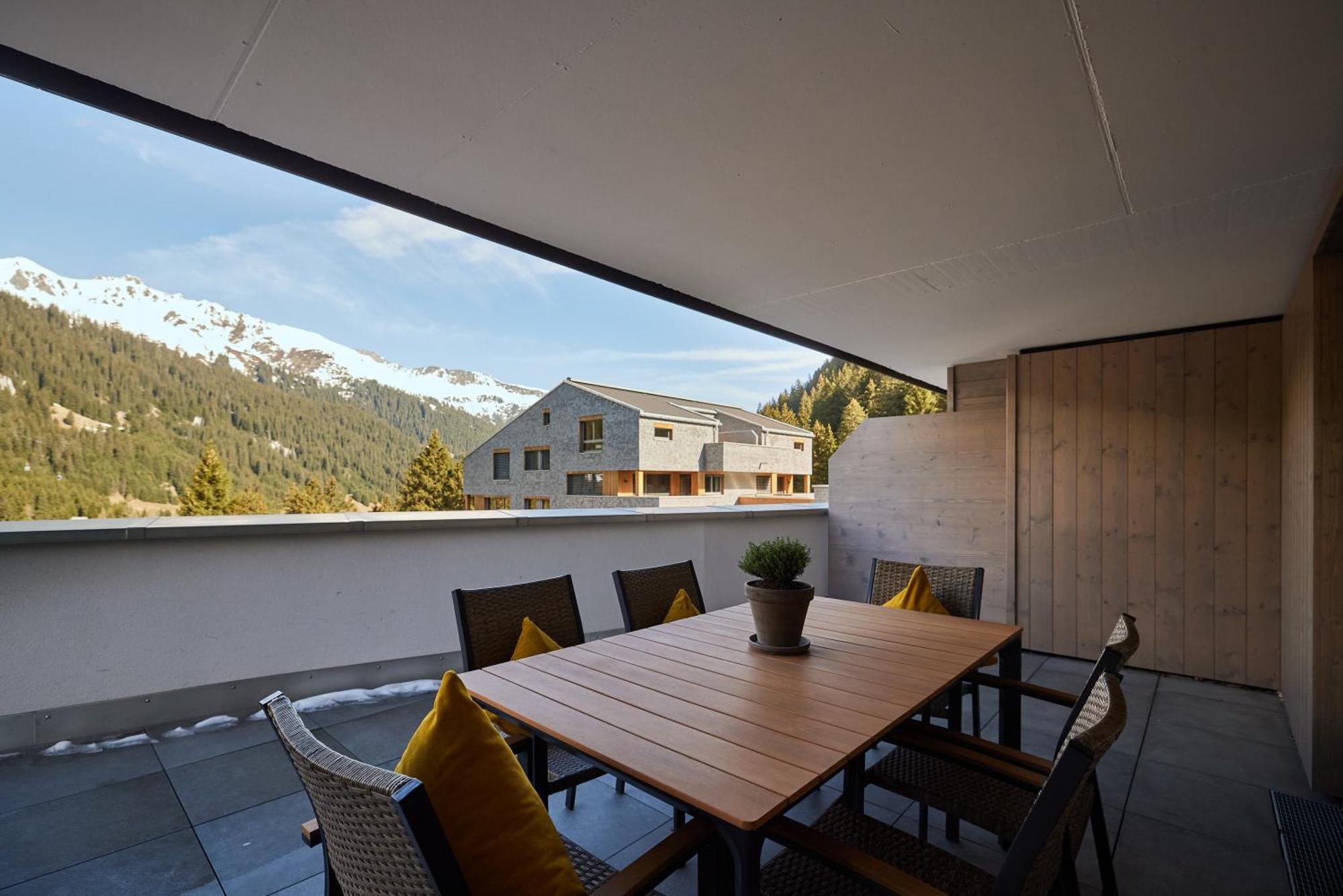 Belvedere - Alpin-Resort Montafon Haus 3 By Pferd Auf Wolke Gargellen Buitenkant foto