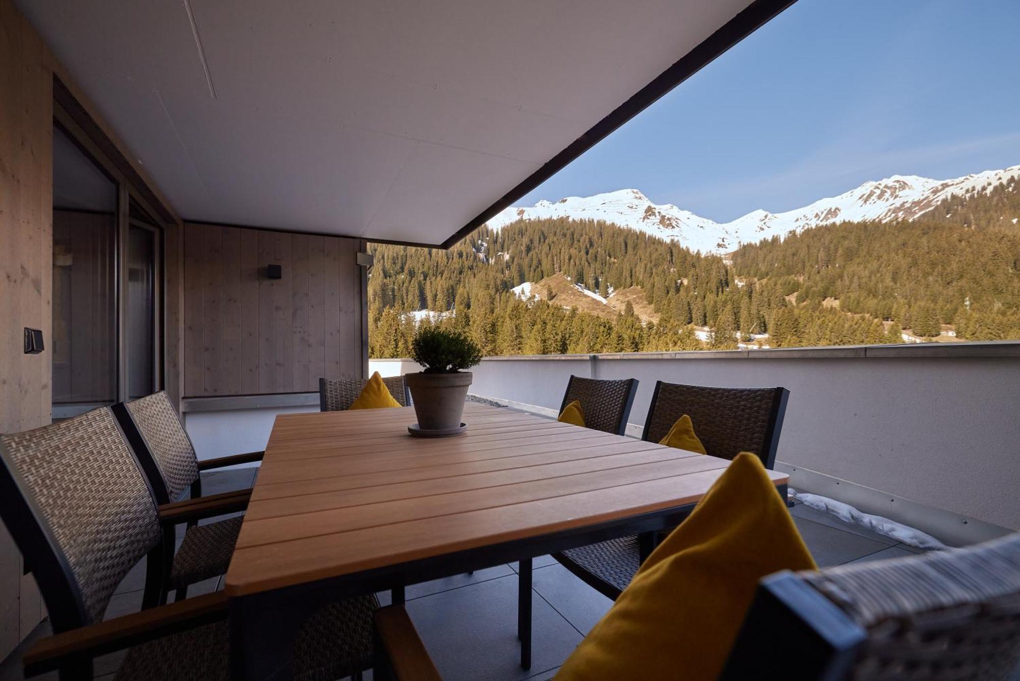 Belvedere - Alpin-Resort Montafon Haus 3 By Pferd Auf Wolke Gargellen Buitenkant foto