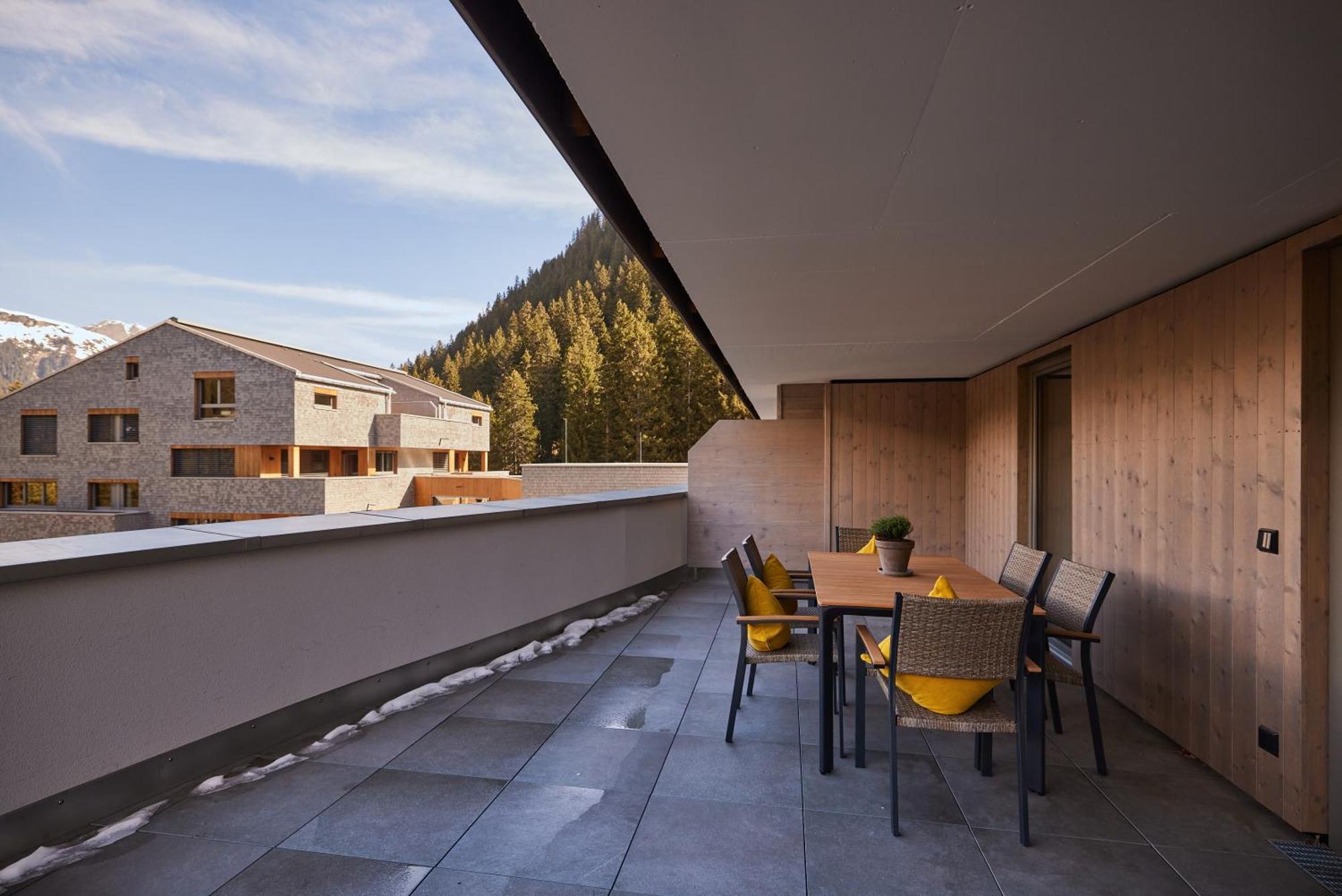 Belvedere - Alpin-Resort Montafon Haus 3 By Pferd Auf Wolke Gargellen Buitenkant foto